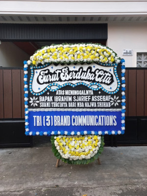 Papan Bunga Duka di Mulo